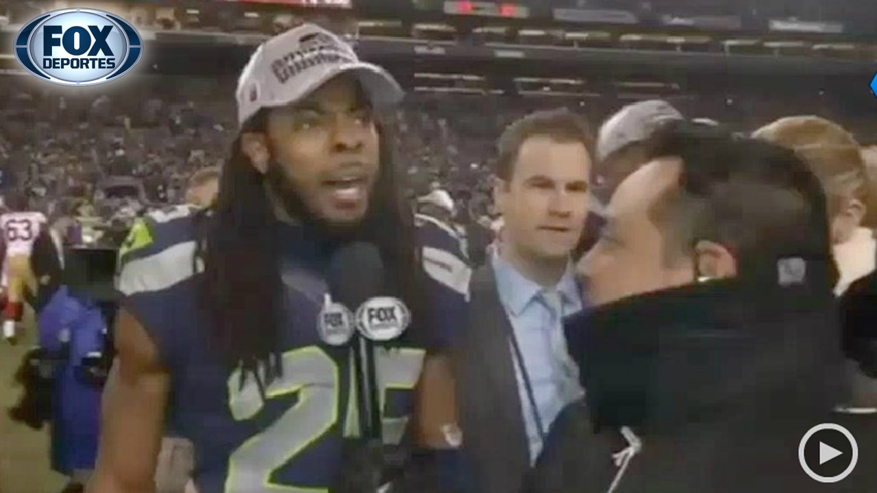 Watch: The Richard Sherman outburst you DIDN'T see on TV